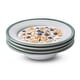 preview thumbnail 24 of 27, Portmeirion Set of 4 Potters Brushstroke Oatmeal Bowls - 6.5" (D) x 2" (H) Green