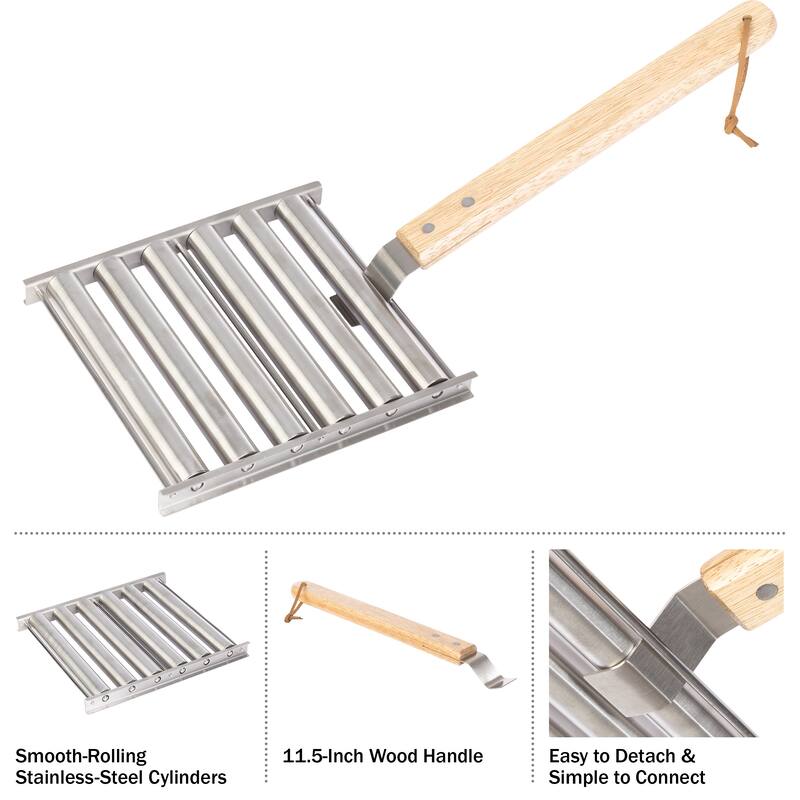 Great Northern Hotdog Roller for Grill - 5 Roller Capacity