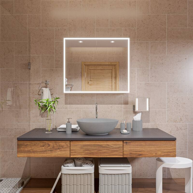 ALFI brand ABCO21O 21" Solid Concrete Tear Drop Above Mount Vessel Sink