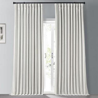 Faux Silk Extra-wide Blackout Curtain