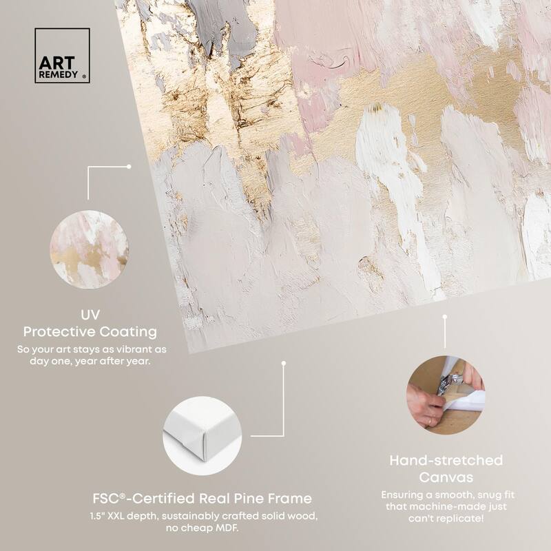 Rustic Elegance Set Canvas Set of 2 by Art Remedy, Gallery Wrapped