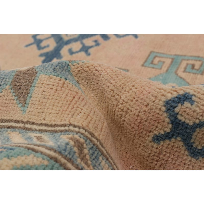 ECARPETGALLERY Hand-knotted Finest Ghazni Copper Wool Rug - 6'7 x 9'10