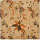 preview thumbnail 54 of 66, SAFAVIEH Handmade Blossom Delina Modern Floral Wool Rug 6' Square - Beige/Multi - Square