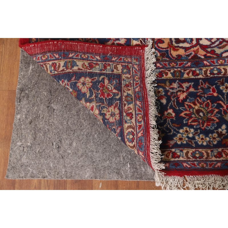 Large Traditional Najafabad Persian Vintage Rug Handmade Wool Carpet - 10'1" x 15'10"