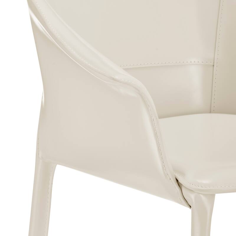 NPD Furniture Callie Recycled Leather Counter Stool