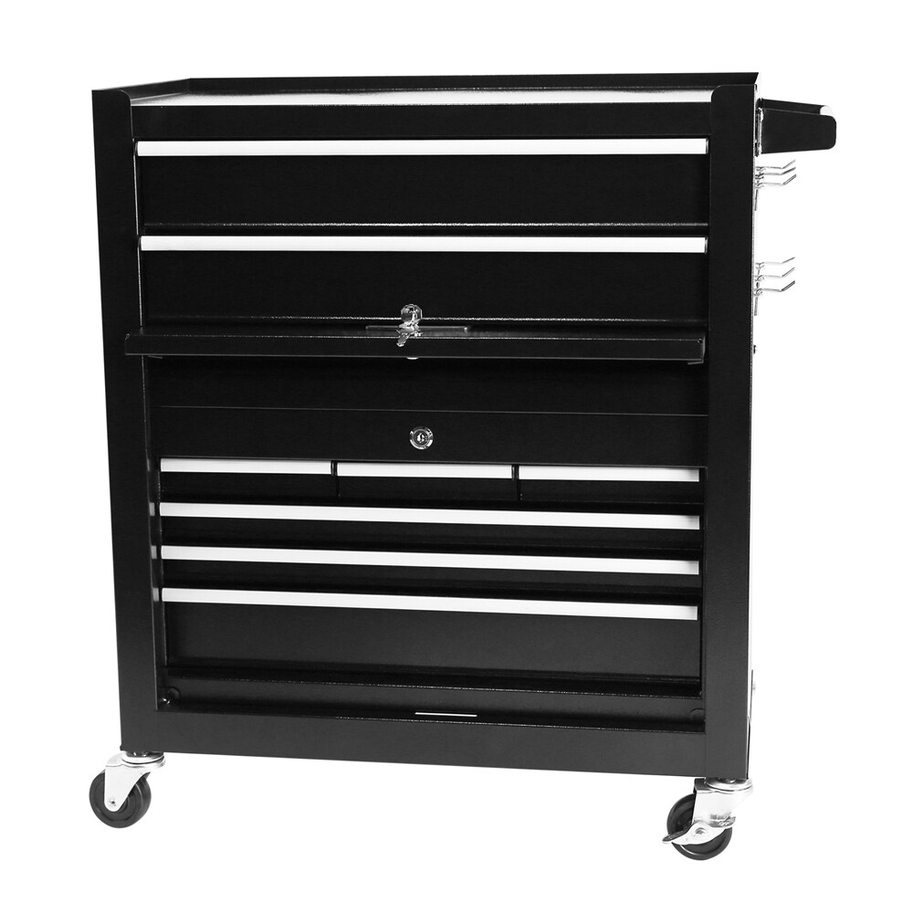 8 Drawer Rolling Tool Chest with Wheels and Drawers Lock Liner