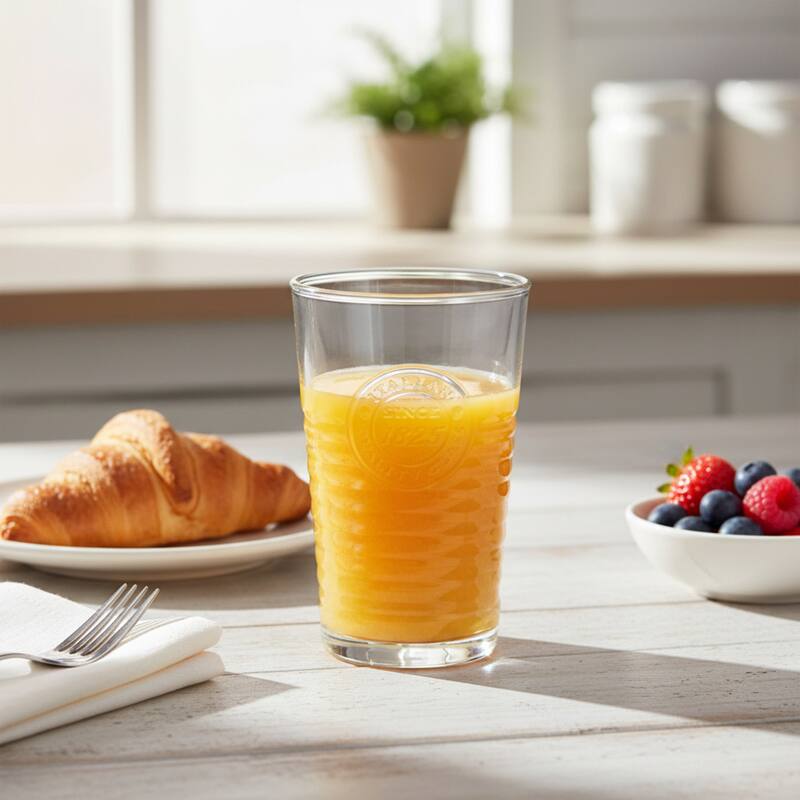 Bormioli Rocco Set of 6 Officina 1825 Water Glasses - 11 oz