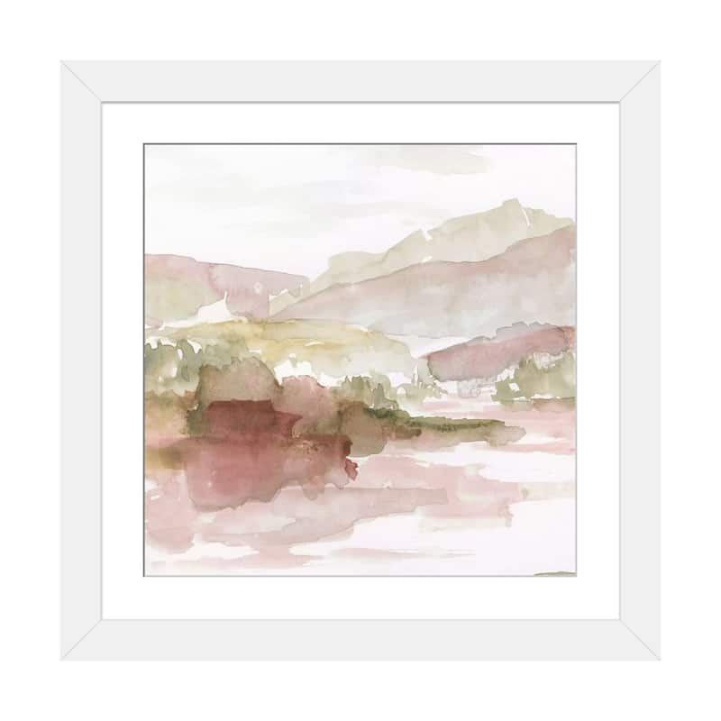 iCanvas "Windscape I" by Nan - White - 16x16x1