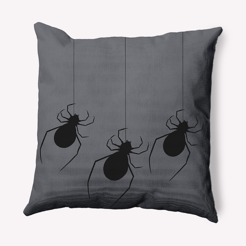 Hanging Spiders Decorative Throw Pillow