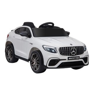 Licensed Mercedes-Benz AMG GLC63S Coupe 12V Kids Ride On Car with Remote, MP3