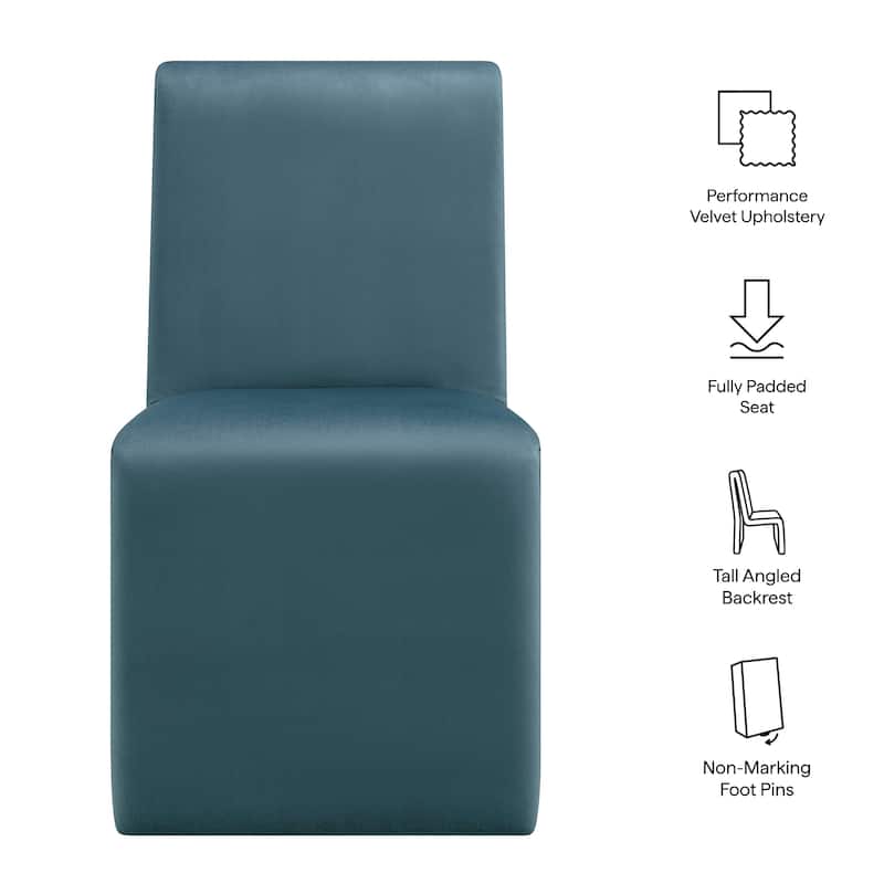 Emory Fabric Upholstered Dining Side Chair by Modway
