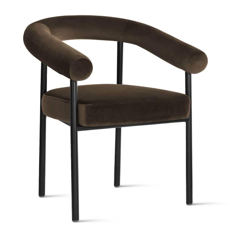 High-back upholstered Chairs (Set of 4)