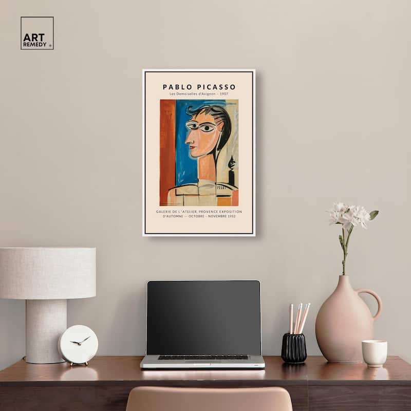 Avignon Woman's Canvas by Art Remedy