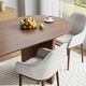 preview thumbnail 12 of 40, 67" Nordic Style Oval Dining Table - for 6 People