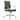 Benmar Ergonomic Office Desk Computer Chair with Ribbed Leather Seat, Swivel, Chrome Frame, and Adjustable Height