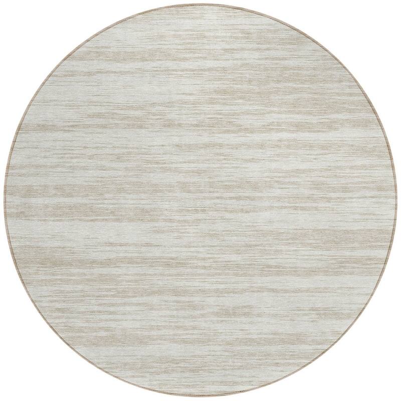 HomeRoots Abstract Modern Rectangle Outdoor Rug