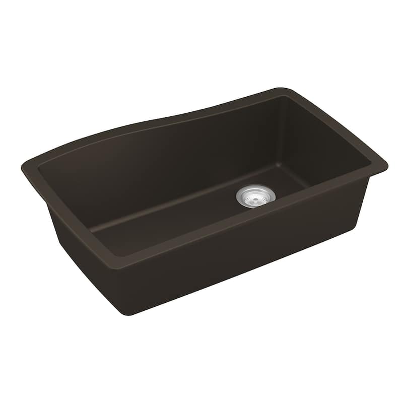 Karran Undermount Quartz Single Bowl Kitchen Sink