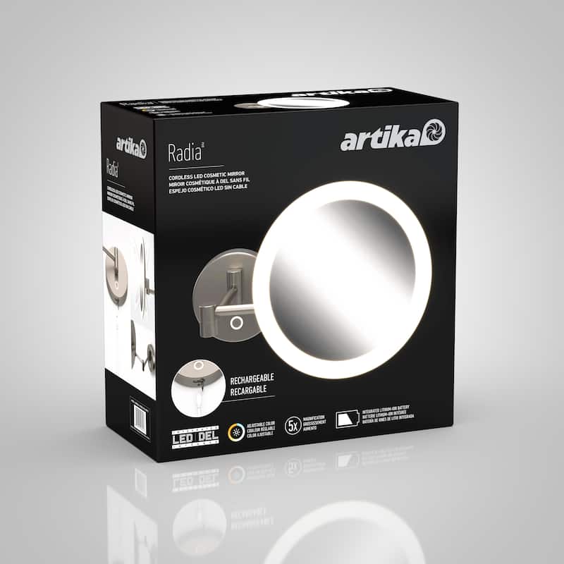 Artika Radia Cordless LED Cosmetic Mirror
