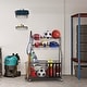 preview thumbnail 10 of 14, Sport Rack Sports Equipment Garage Organizer Sport Storage 42.7''