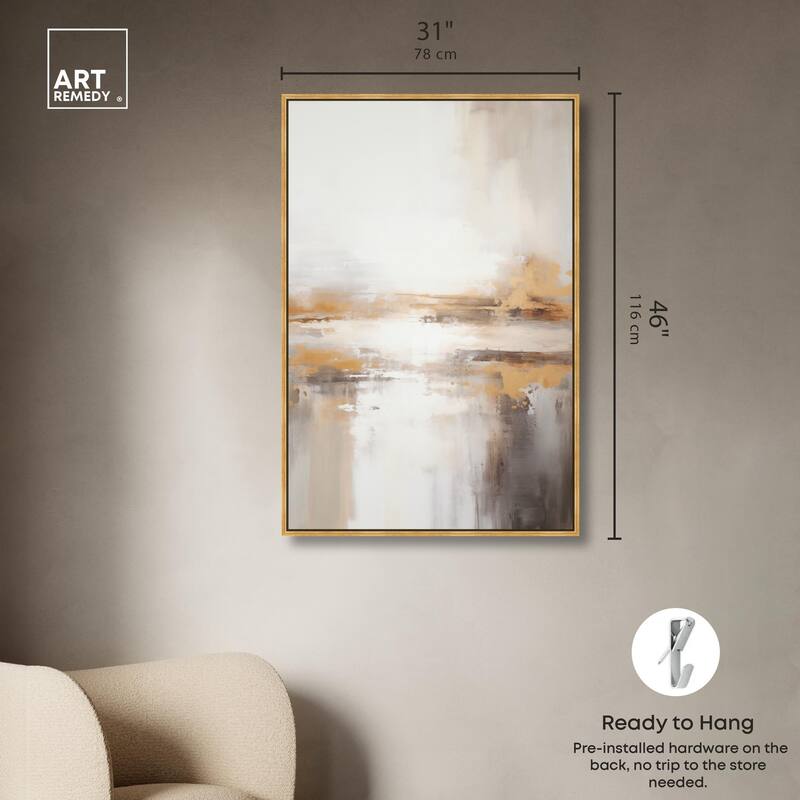 Glistening Stillness I Canvas by Art Remedy