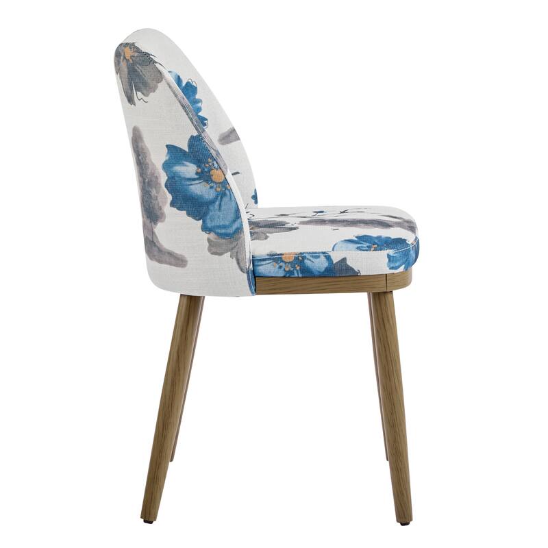 Christopher Knight Home - Odessa Solid Wood Upholstered Mid-Century Dining Chair
