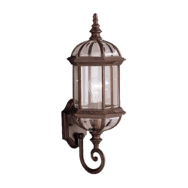 Kichler Lighting Barrie 1-light Tannery Bronze Outdoor Wall Lantern