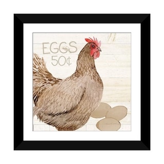 iCanvas "Life On The Farm, Chicken III" by Kathleen Parr McKenna - Bed ...