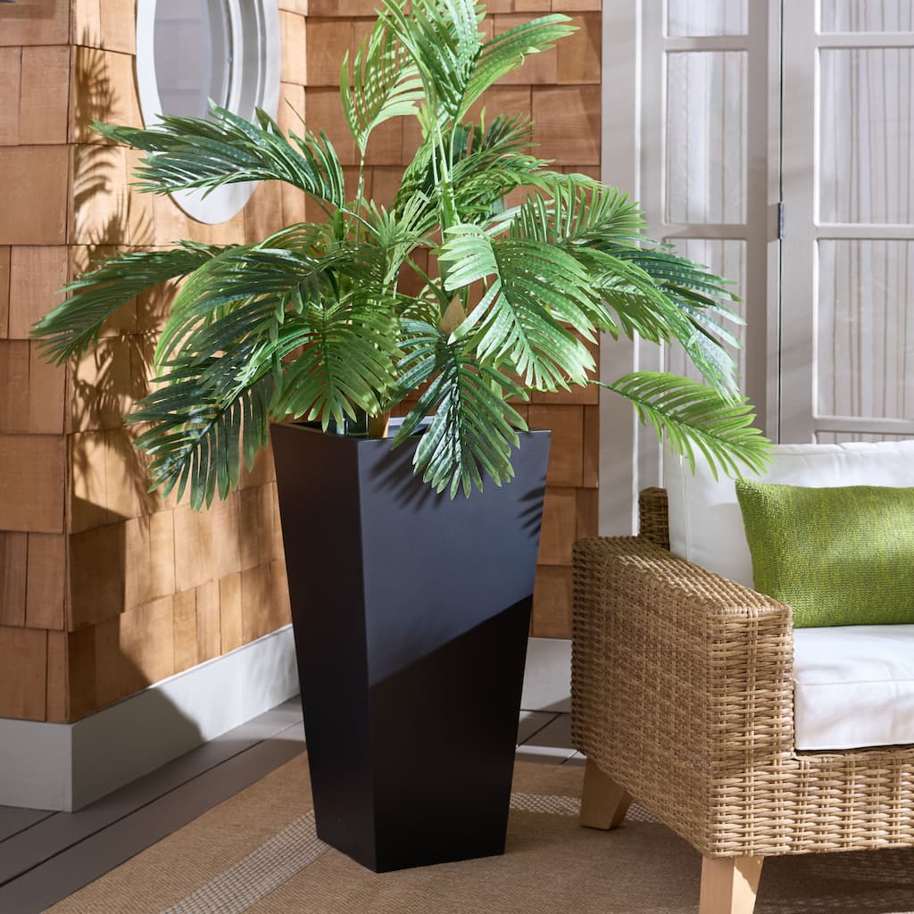 SAFAVIEH Outdoor Living Paloma Large Planter - 17"W x 17"D x 33"H