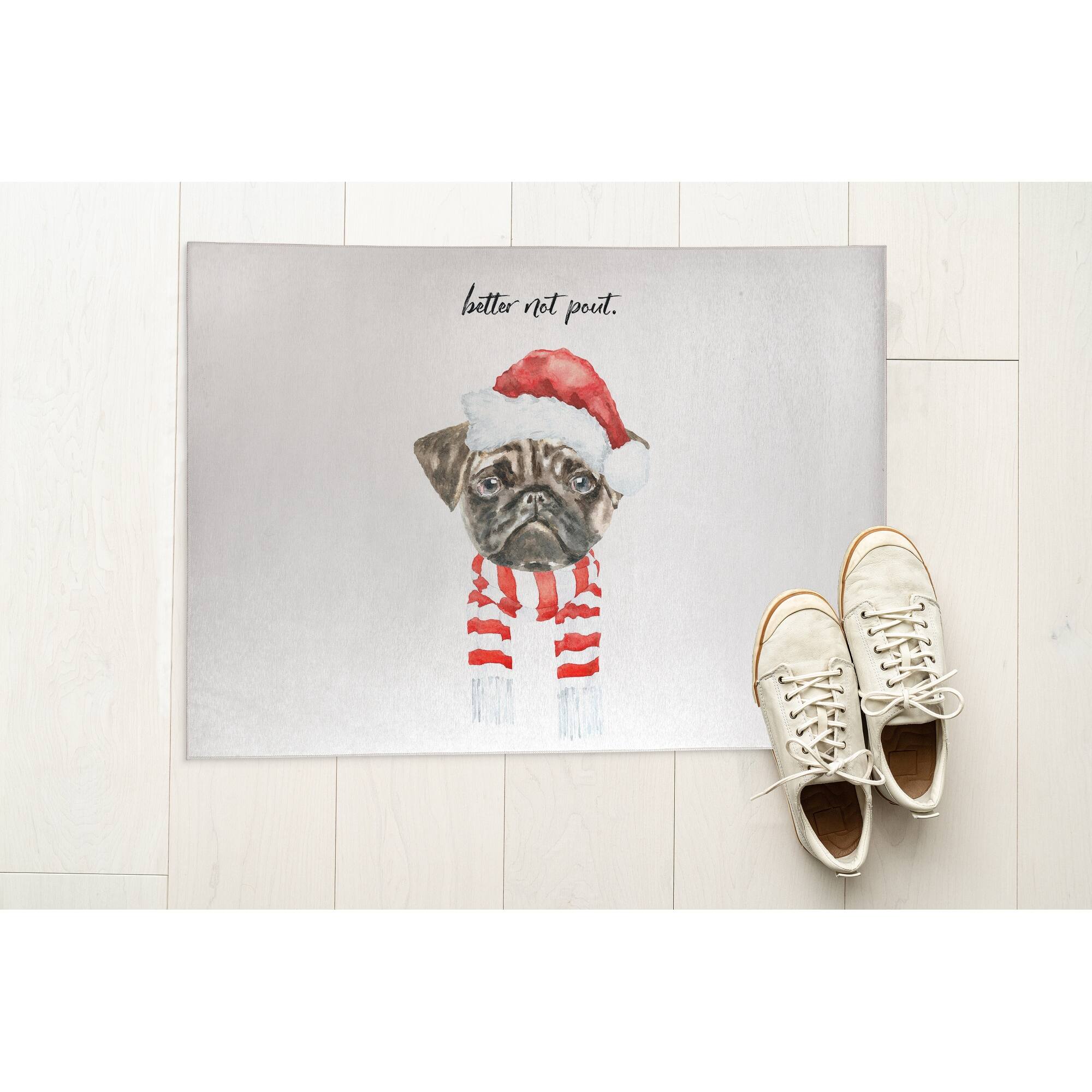 BETTER NOT POUT DOG Outdoor Mat By Kavka Designs Bed Bath Beyond better-not-pout-dog-outdoor-mat-by-kavka-designs-bed-bath-beyond