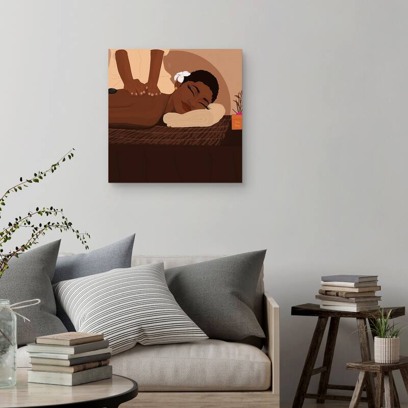 Dear Body by Princella Canvas Art Print