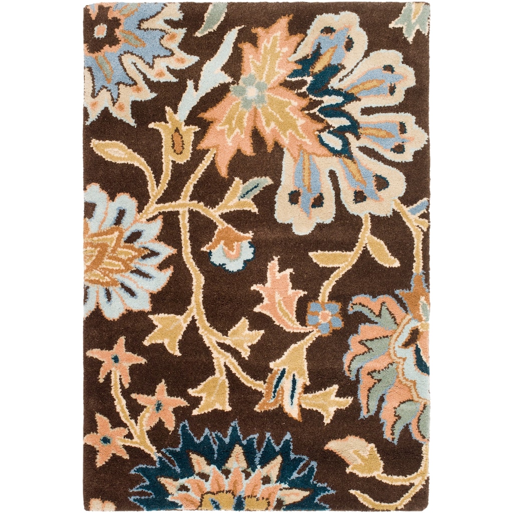 SAFAVIEH Handmade Jardin Dafne Country Floral Wool Rug