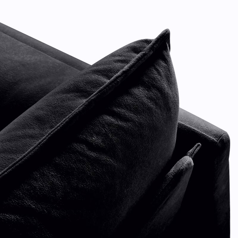 Chenille Swivel Accent Chair (Square Design)