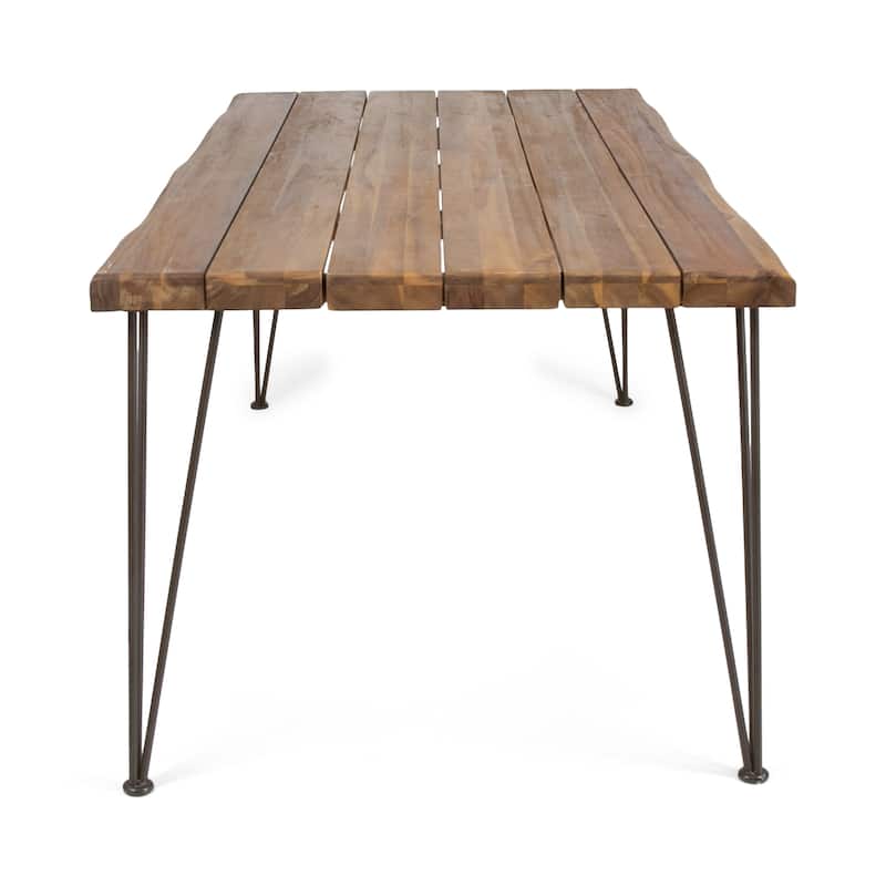 Zion Outdoor 72-inch Acacia Dining Table by Christopher Knight Home - 72.00" L x 36.00" W x 29.00" H