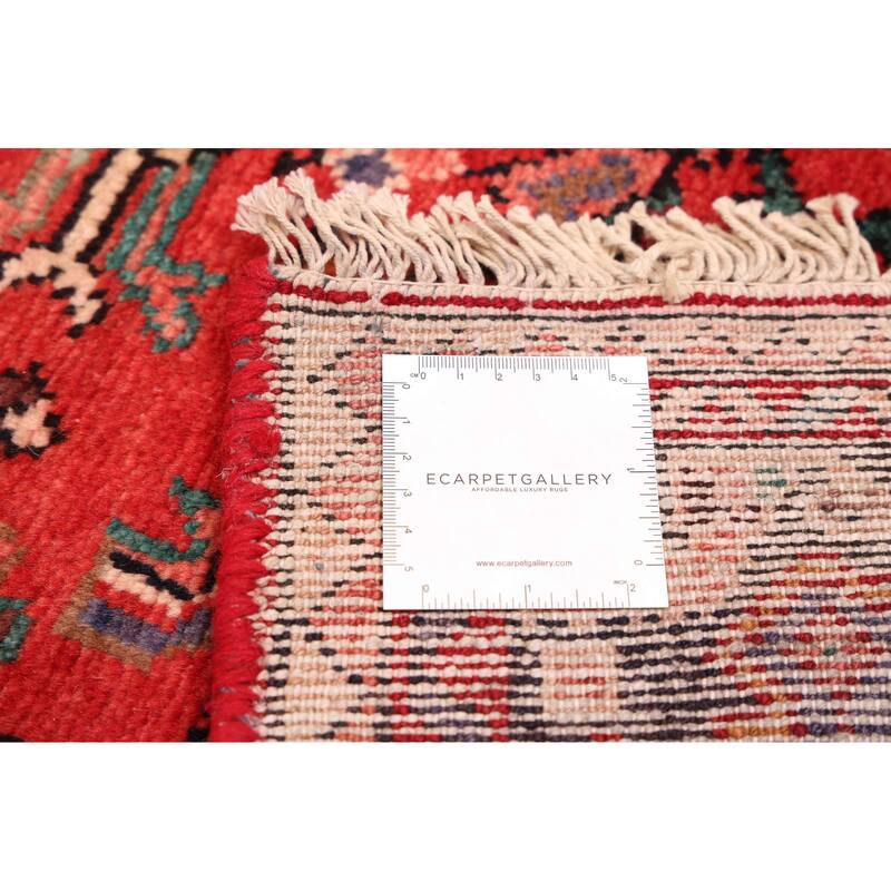 ECARPETGALLERY Hand-knotted Andelz Red Wool Rug - 5'3 x 9'2