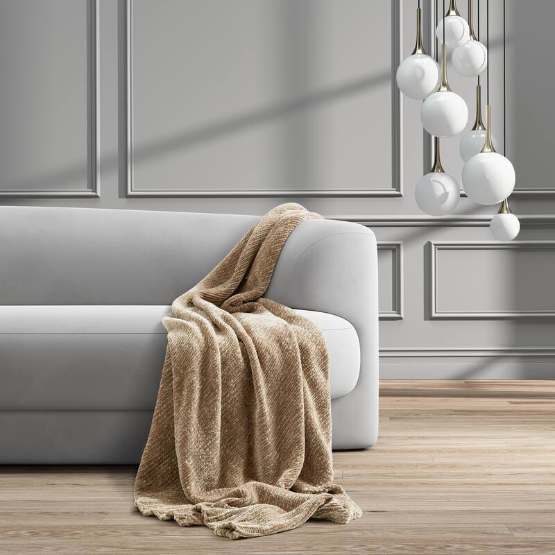 J. Queen New York Birmingham Chenille Throw