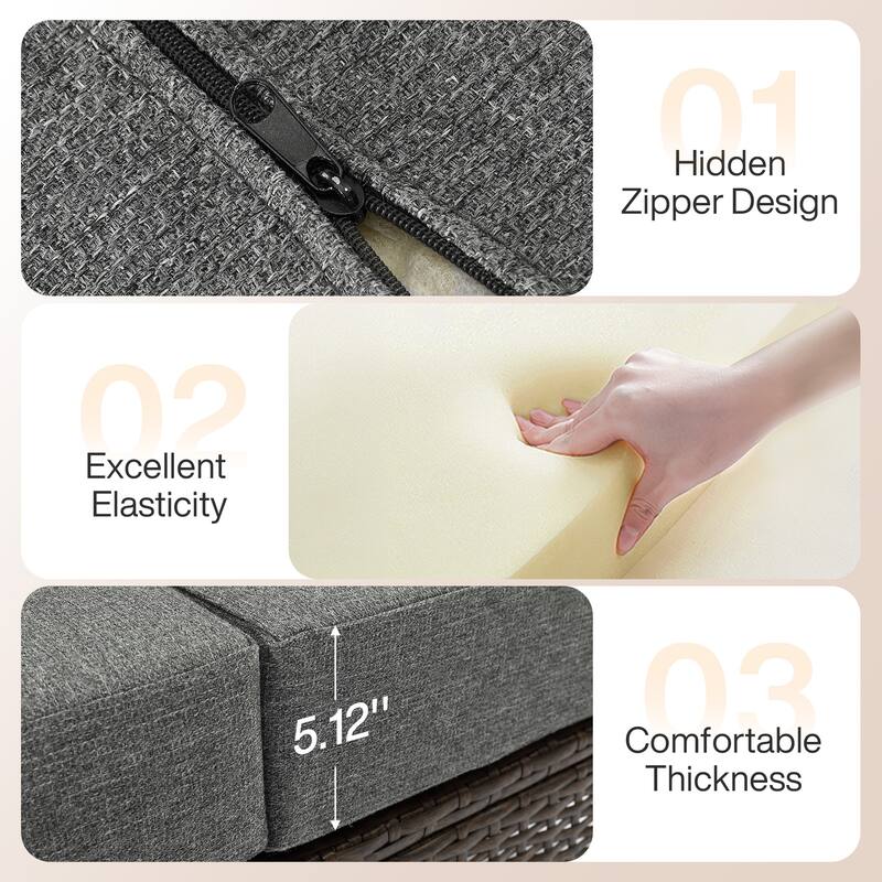 Patio Conversation Sets With Cushions