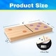 preview thumbnail 2 of 9, GSE™ 28-Piece Giant Wooden Dominoes with Multi-Color Dots, Jumbo Domino Tile Game Set for Outdoor Backyard Lawn Game