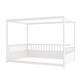 preview thumbnail 21 of 26, Children's Style Drop-down Roof Bed,Wooden Montessori Floor Bed