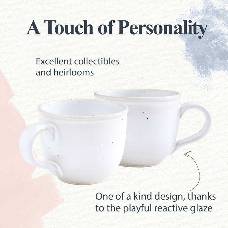 Portmeirion Minerals Set of 4 Mugs - 12 fl. oz.