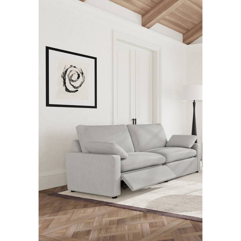 Collins Modular Power Loveseat Grey