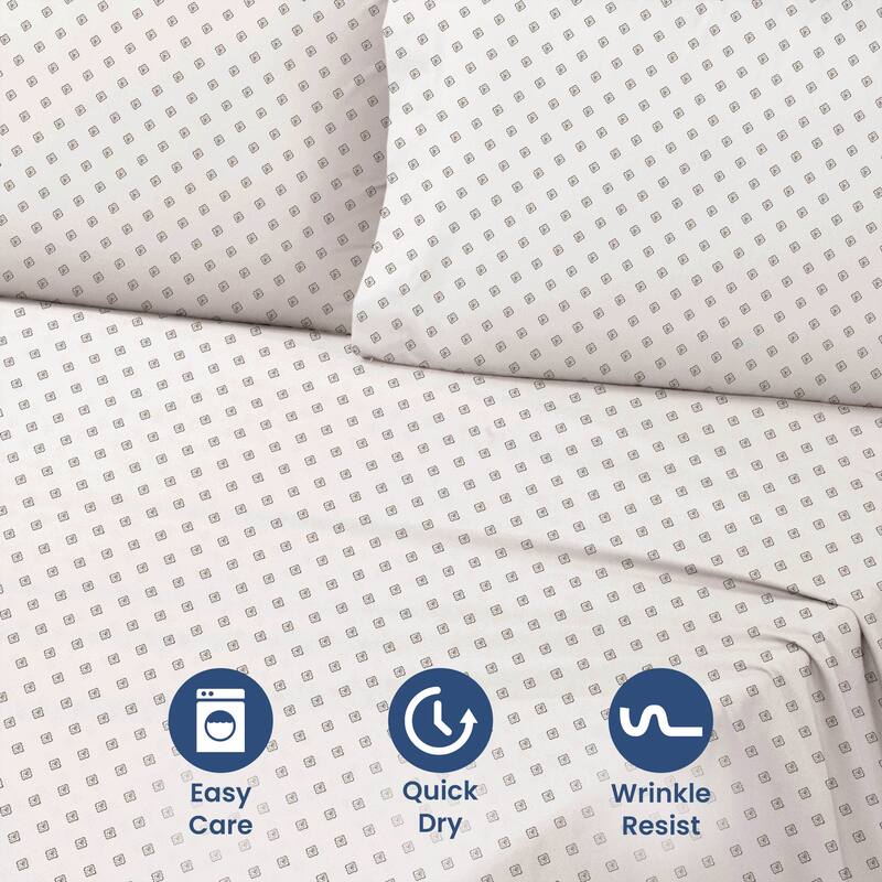 Martex 225 TC - Soft Breathable Durable Deep Pocket - Bed Sheet Set