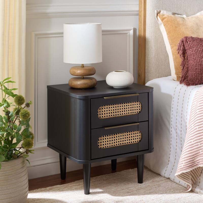 SAFAVIEH Home Brey 2-Drawer Nightstand