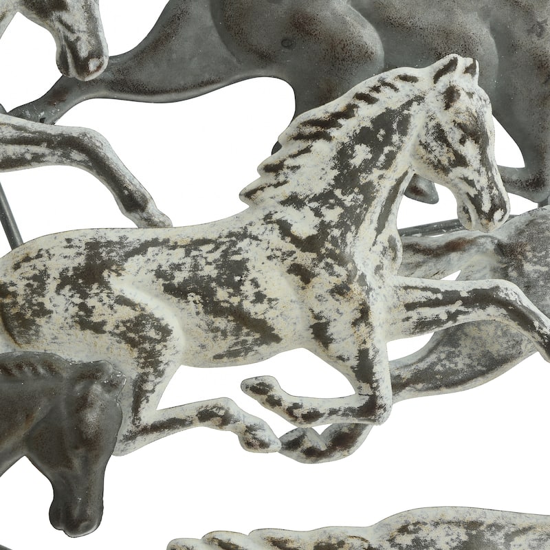 Dutton - Off to the Races - Metal Wall Art