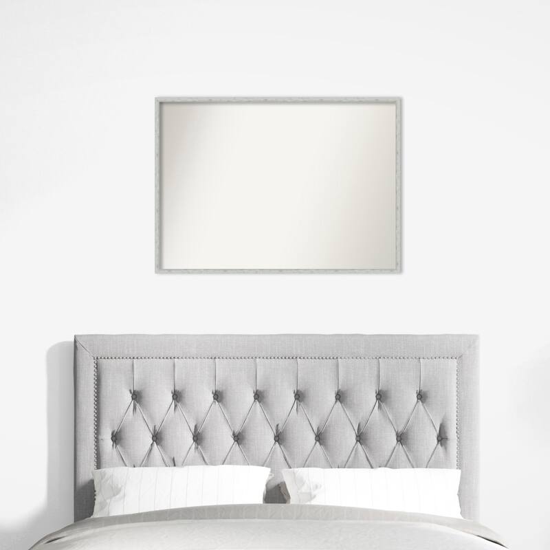 Imprint Non-Beveled Wood Framed Wall Mirror