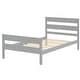 preview thumbnail 22 of 37, Contemporary Bed with Headboard and Footboard for Comfort