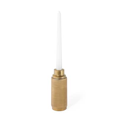 Foster Metal Tapered Candle Holder