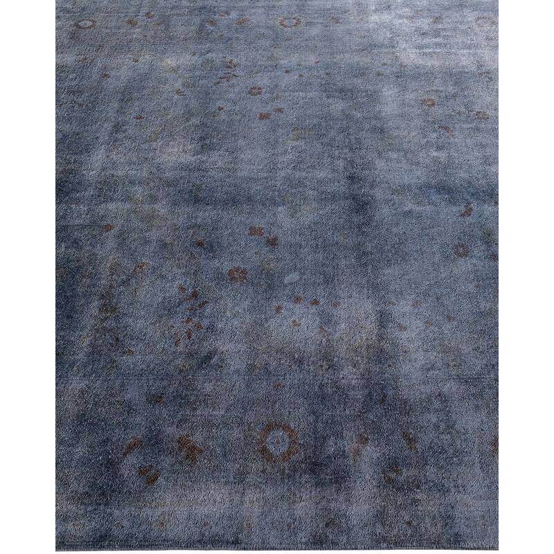 Vibrance, One-of-a-Kind Hand-Knotted Area Rug - Gray, 6' 1" x 8' 4" - 6' 1" x 8' 4"