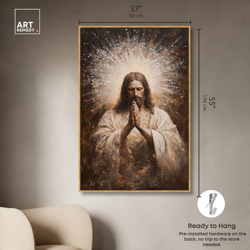 Meditation Manifested Canvas by Art Remedy
