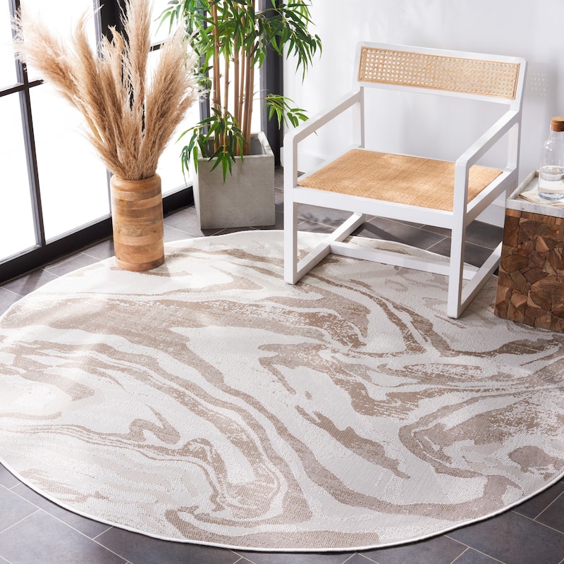 Martha Stewart by SAFAVIEH Washable Lyan Indoor/ Outdoor Waterproof Rug