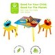 preview thumbnail 5 of 3, Sesame Street Table and Chair Set with Storage